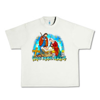 Pistachio Love Came Down Urban Heavy Tee - CowhideDigitalArt