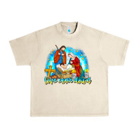 Sandshell Love Came Down Urban Heavy Tee - CowhideDigitalArt