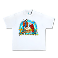 White Love Came Down Urban Heavy Tee - CowhideDigitalArt