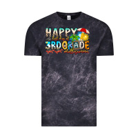 Cloud Black name farewell 3rd grade  hello summer Vintage Tee - CowhideDigitalArt