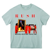 Arona rush moving pictures Heavy Core Tee - linhVisuals