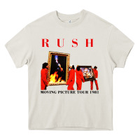 Cream rush moving pictures Heavy Core Tee - linhVisuals