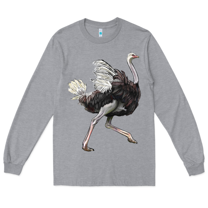 Ostrich Long Sleeve Tee by LillyAllenDesigns | Teevron