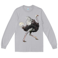 Moon Dust Ostrich Long Sleeve Tee - LillyAllenDesigns