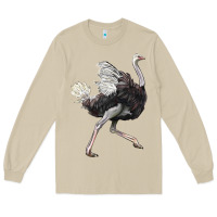 Mushroom Ostrich Long Sleeve Tee - LillyAllenDesigns