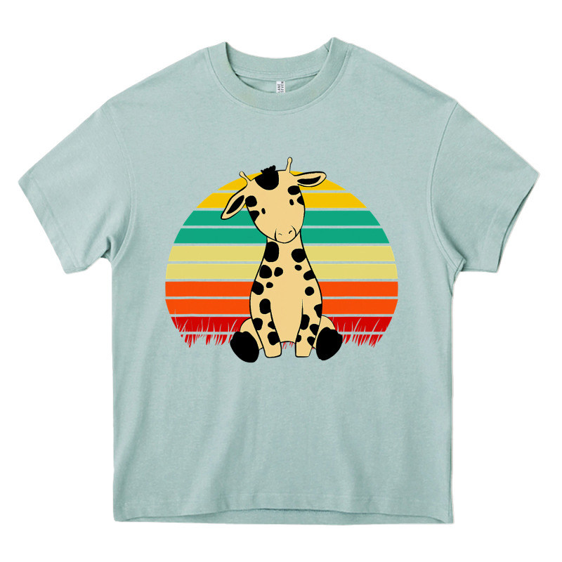 Africa Animals African Safari Retro Heavy Core Tee by linhVisuals | Teevron