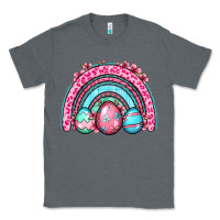 Charcoal Heather Easter eggs rainbow Classic Tee - OliviaCreatesArt