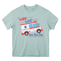 Arona emt paramedic wee woo ambulance boo Heavy Core Tee - linhVisuals