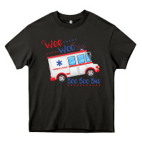 Asphalt emt paramedic wee woo ambulance boo Heavy Core Tee - linhVisuals