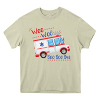 Mossy emt paramedic wee woo ambulance boo Heavy Core Tee - linhVisuals
