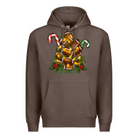 Coffee football tree christmas Premium Hoodie - RanaPortraitStore