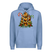 Colony Blue football tree christmas Premium Hoodie - RanaPortraitStore