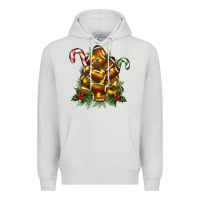 Dove Grey football tree christmas Premium Hoodie - RanaPortraitStore