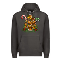 Smoke football tree christmas Premium Hoodie - RanaPortraitStore