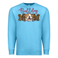 Ocean Blue Bulldog Mom Premium Sweatshirt - Jasminsmagicworld