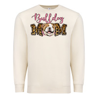 Sandshell Bulldog Mom Premium Sweatshirt - Jasminsmagicworld