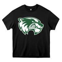 Black utah valley wolverines Heavy Core Tee - linhVisuals