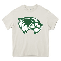 Cream utah valley wolverines Heavy Core Tee - linhVisuals