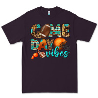 Plum game day vibes Premium Tee - BundleAndBundleShop