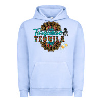 Pigment Grape Ice turquoise gemstone and taquila Urban Hoodie - RanaPortraitStore