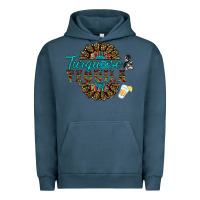 Pigment Midnight Navy turquoise gemstone and taquila Urban Hoodie - RanaPortraitStore