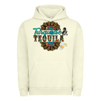 Pigment Pistachio turquoise gemstone and taquila Urban Hoodie - RanaPortraitStore