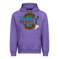 Tulip turquoise gemstone and taquila Urban Hoodie - RanaPortraitStore