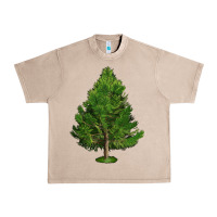 French Oak White Pine Tree Illustrations Urban Heavy Tee - LillyAllenDesigns