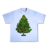 Grape Ice White Pine Tree Illustrations Urban Heavy Tee - LillyAllenDesigns