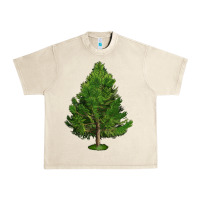 Sandshell White Pine Tree Illustrations Urban Heavy Tee - LillyAllenDesigns