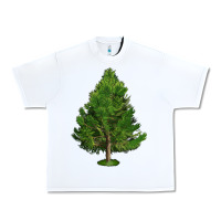 White White Pine Tree Illustrations Urban Heavy Tee - LillyAllenDesigns