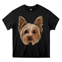 Black yorkie Heavy Core Tee - Jasminsmagicworld