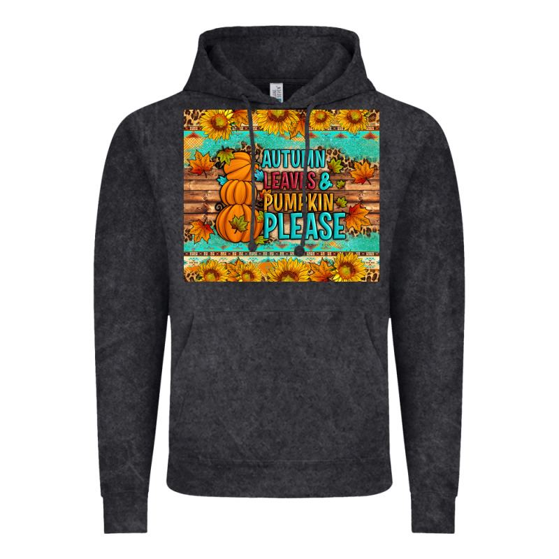 Autumn Leaves And Pumpkin Please Vintage Hoodie by Artiststas | Teevron