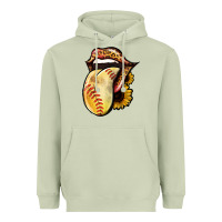 Matcha Softball Tongue Heavyweight Hoodie - Jasminsmagicworld