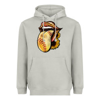 Moon Dust Softball Tongue Heavyweight Hoodie - Jasminsmagicworld