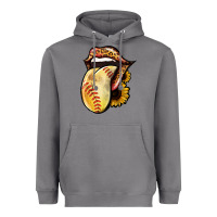 Storm Softball Tongue Heavyweight Hoodie - Jasminsmagicworld
