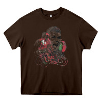 Chocolate Brown cristiano cool Heavy Core Tee - linhVisuals