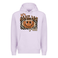 Lilac it's game day y'all football smiley face Premium Hoodie - BarkalooDesign