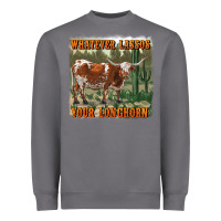 Storm whatever lassos your longhorn Heavyweight Sweatshirt - RanaPortraitStore