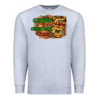 Heather Grey coffee and christmas cheer Premium Sweatshirt - RanaPortraitStore