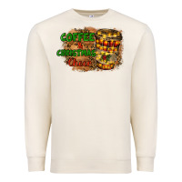 Sandshell coffee and christmas cheer Premium Sweatshirt - RanaPortraitStore