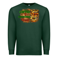 Sports Green coffee and christmas cheer Premium Sweatshirt - RanaPortraitStore