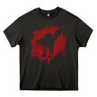 Asphalt Anarchist Black Cat Heavy Core Tee - linhVisuals