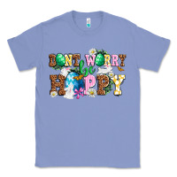 Colony Blue Easter Day Don't worry be hoppy Classic Tee - OliviaCreatesArt