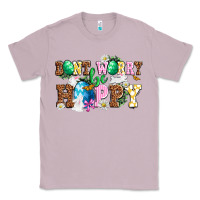 Lilac Easter Day Don't worry be hoppy Classic Tee - OliviaCreatesArt