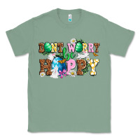 Sage Easter Day Don't worry be hoppy Classic Tee - OliviaCreatesArt