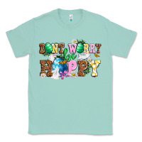 Seafoam Easter Day Don't worry be hoppy Classic Tee - OliviaCreatesArt