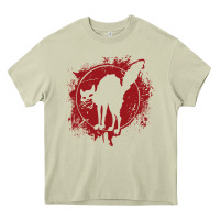 Mossy Anarchist Black Cat Heavy Core Tee - linhVisuals
