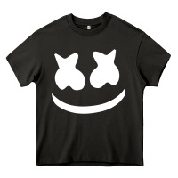 Asphalt mello face Heavy Core Tee - linhVisuals