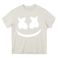 Cream mello face Heavy Core Tee - linhVisuals